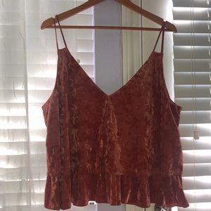 Velvet aerie summer top